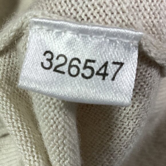 Ann Taylor Factory Short-sleeve Tan Sweater, size Large, 60% Cotton, 20% Rayon, - Picture 6 of 6